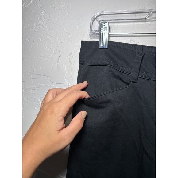 Culvers restaurant black work pants womens 4/32L workwear classic work - Picture 2 of 9